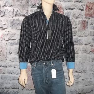 Sahara Club Men's LSleeve Button Down Shirt-M,New